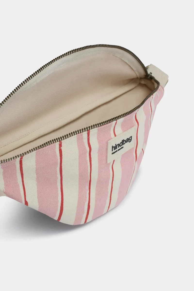 HINDBAG Olivia Streifen rot rosa