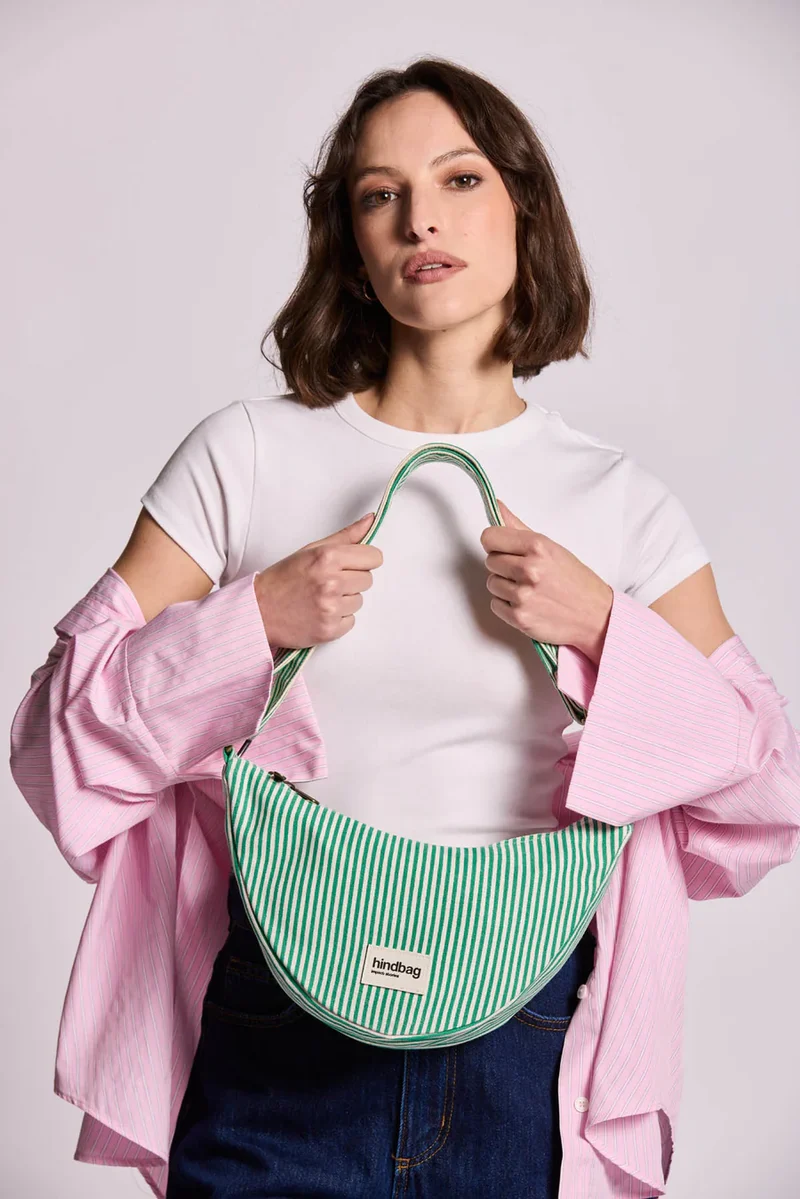 HINDBAG Andrea Streifen grün
