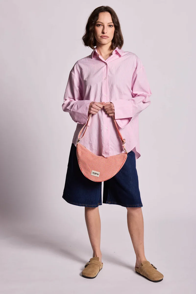 HINDBAG Andrea Streifen rot