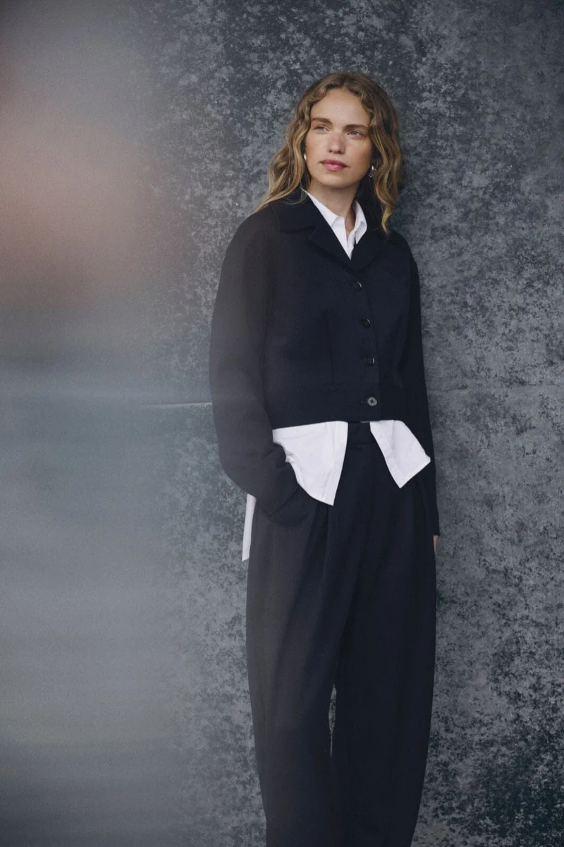 MSCH Copenhagen - Mschmynthe Elina Pants 19226 - Sky Captain