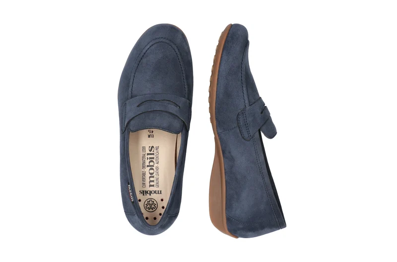 Mocassins FLAVYA bleus