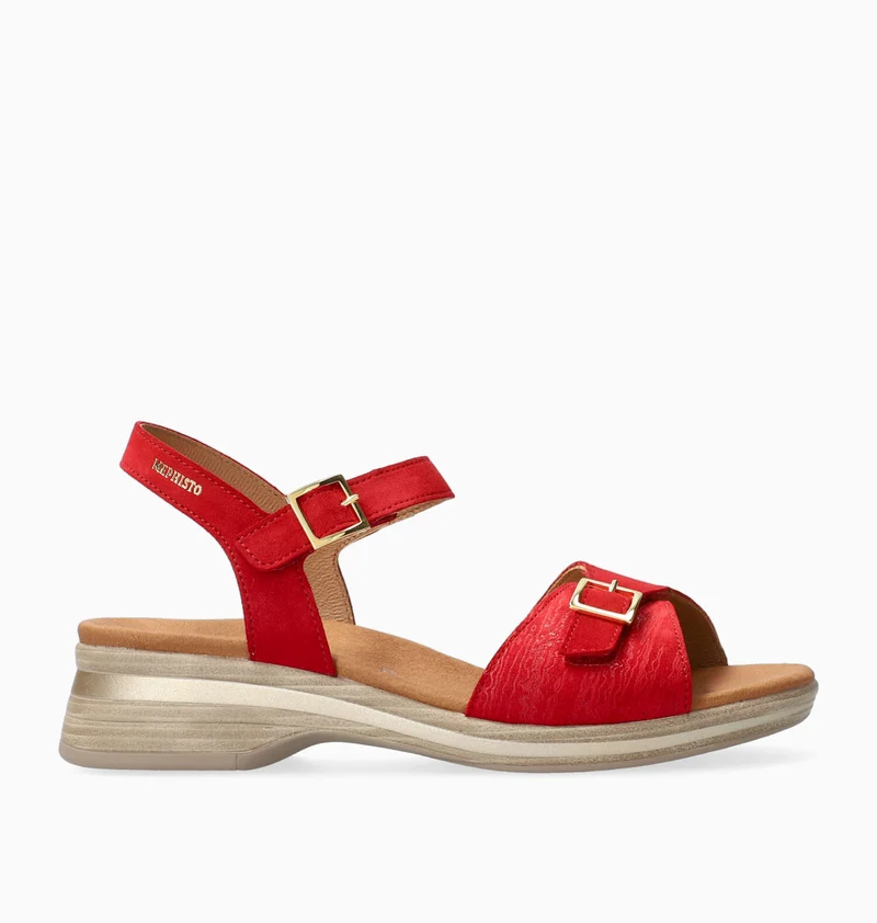 Sandales FELINA rouges