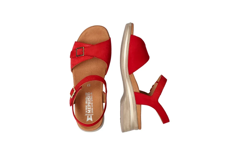 Sandales FELINA rouges