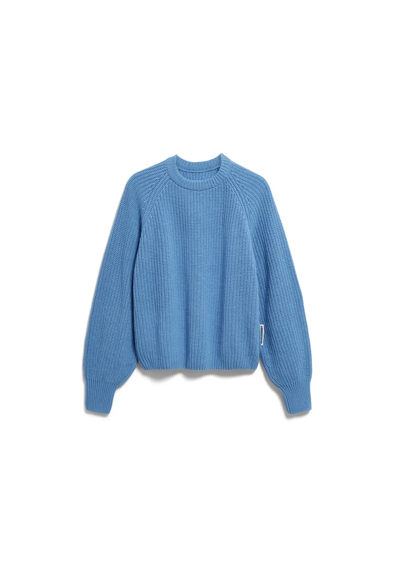 ARMEDANGELS Rib Knit Sweater skylight
