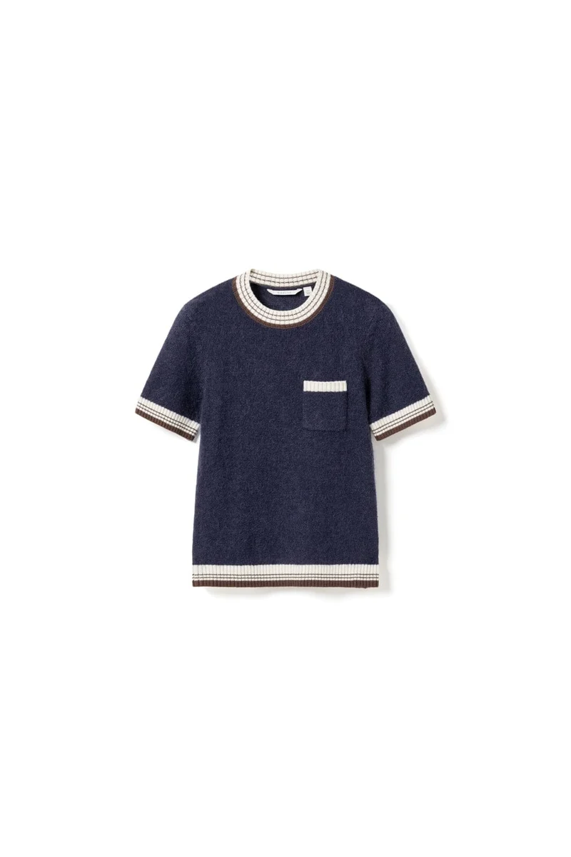 Noella - N-Marthy Knit 16400001 - 448 - Navy Brown