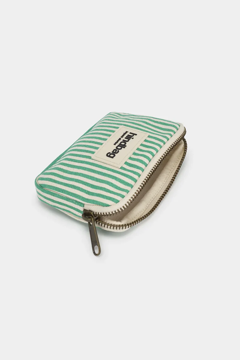 HINDBAG Lili Streifen grün