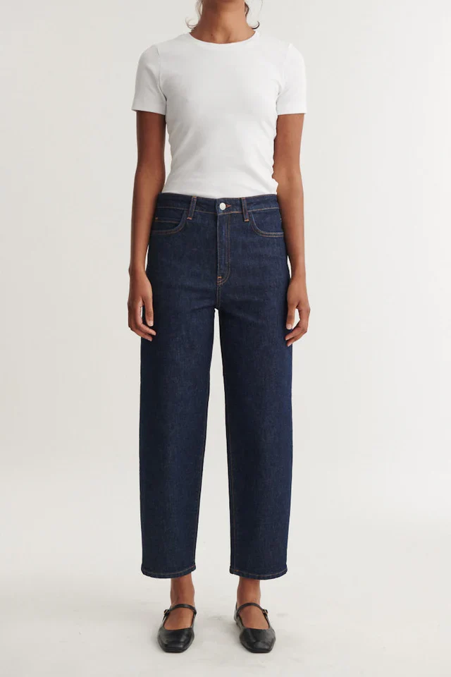 BASIC APPAREL Ea Rinse Wash Jeans raw denim