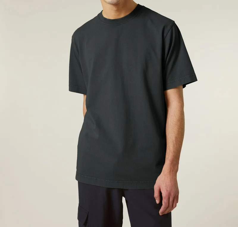 FAIRFITTERS Basic T-Shirt Unisex Heavy Vintage G. Dyed black