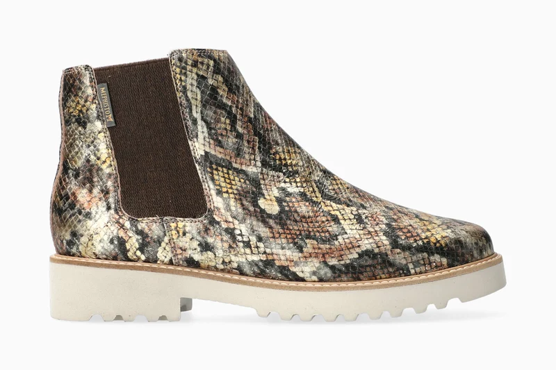 Bottines SILVA métalliques