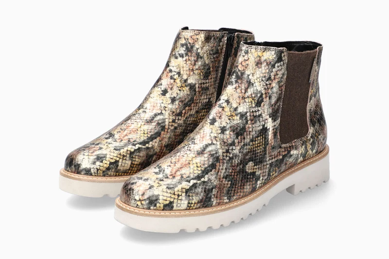 Bottines SILVA métalliques
