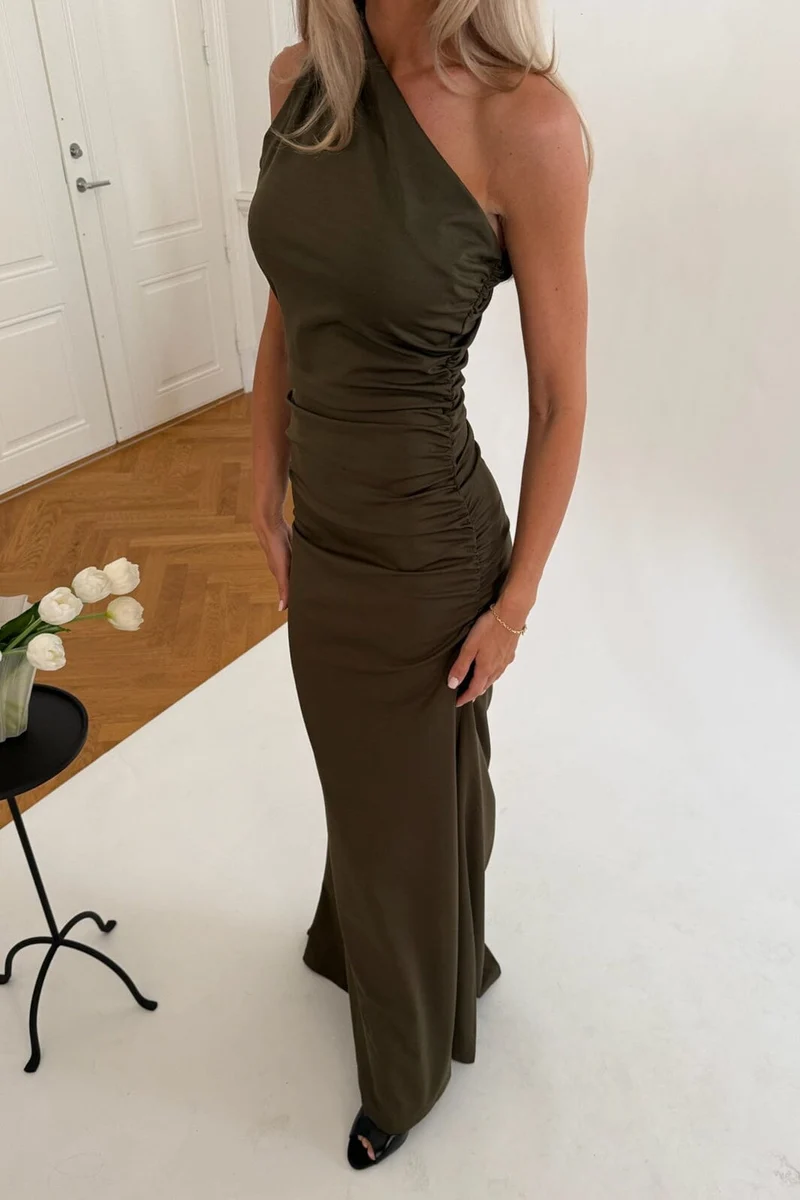 Byic - Andreaic Maxi Dress A23768 - Army Green