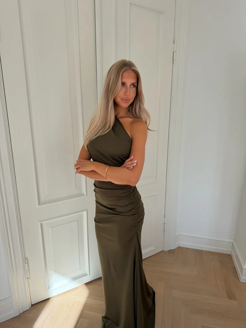 Byic - Andreaic Maxi Dress A23768 - Army Green