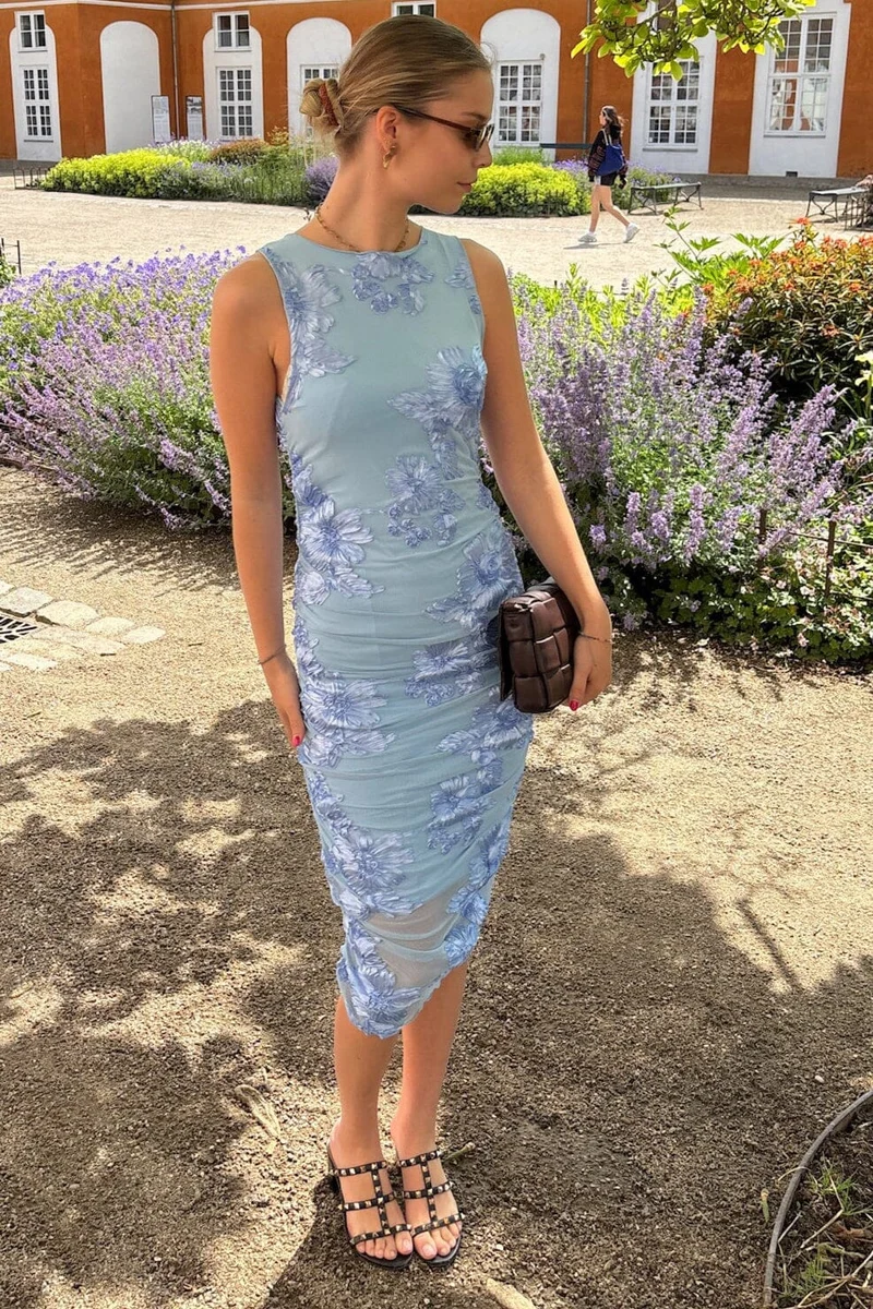Noella - Lavinia Dress 13500001 - 1418 - Ocean Spray