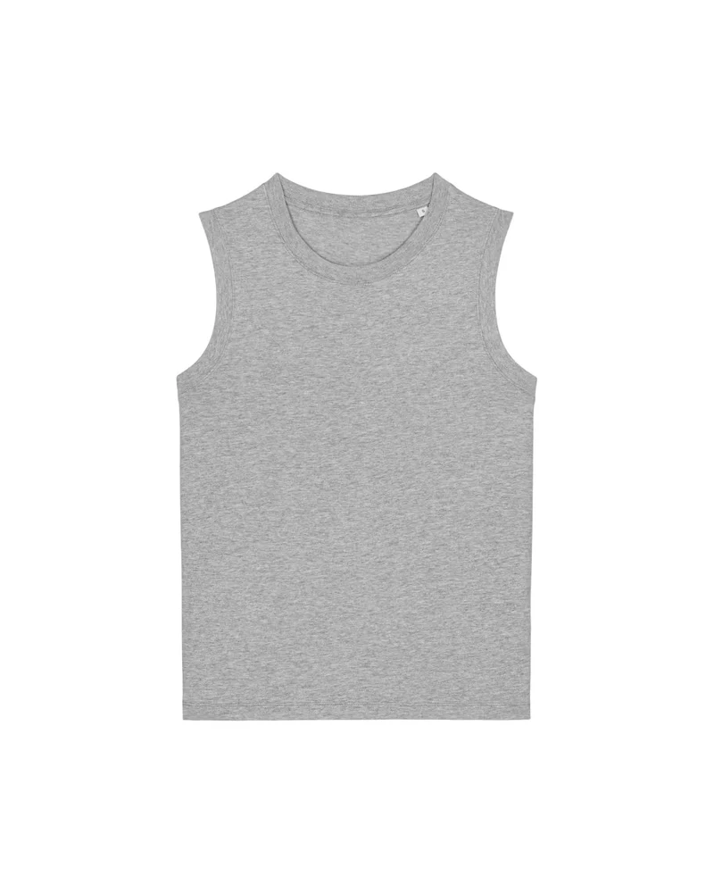 FAIRFITTERS BASIC Tanktop Mia heather grey