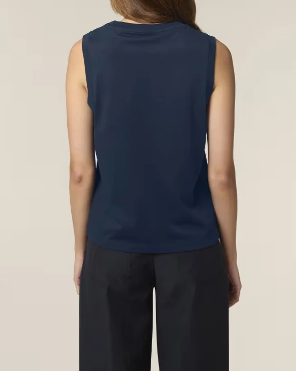 FAIRFITTERS BASIC Tanktop Mia French Navy