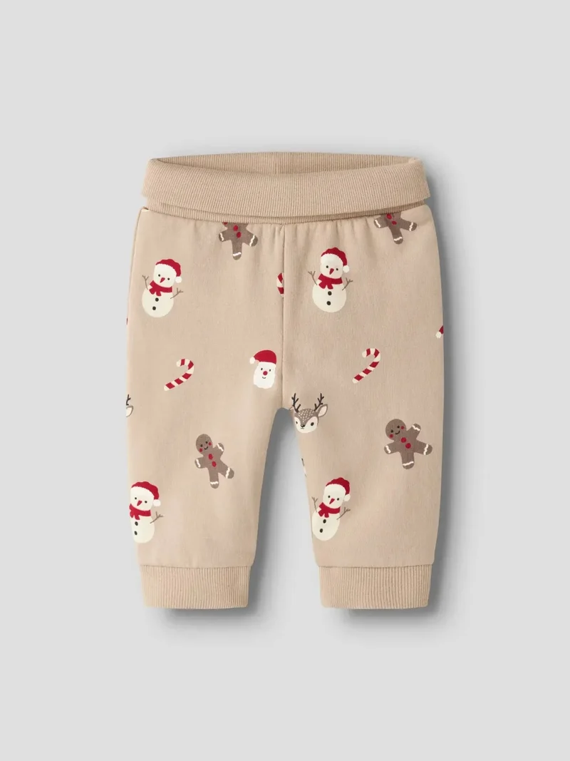 Name It - Nbnruller Sweat Pant - 5070722 Sesame