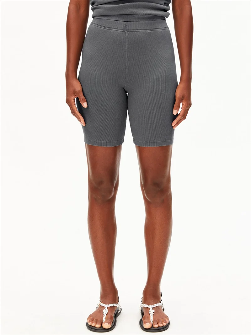 ARMEDANGELS Gmt Dye Rib Shorts space steel