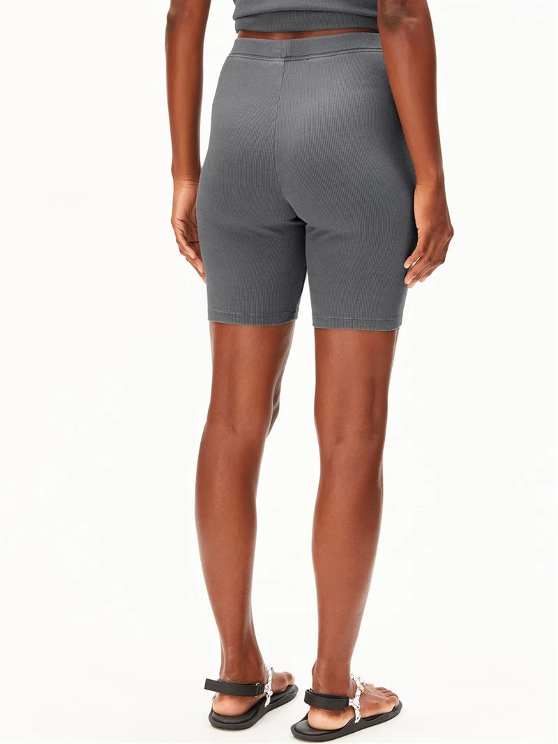 ARMEDANGELS Gmt Dye Rib Shorts space steel