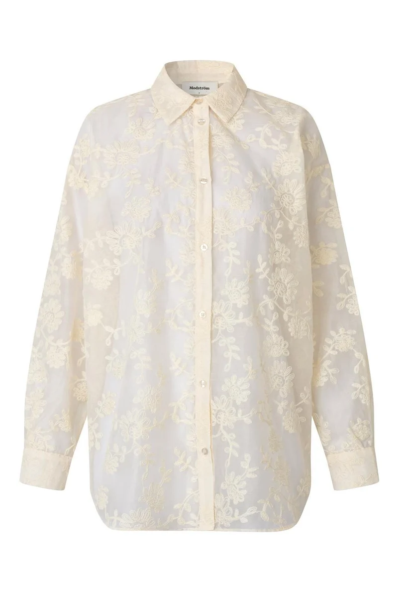 Modström - Babaramd Long Shirt 59273 - 598 - Vanilla Cream