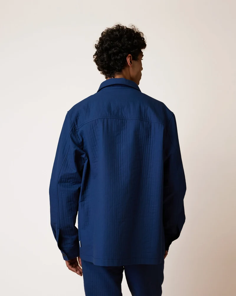 FAGUO Gastine Overshirt dark blue