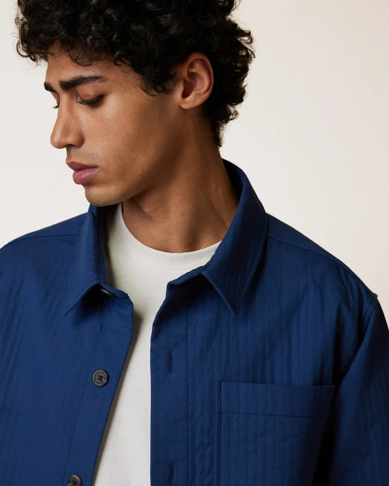 FAGUO Gastine Overshirt dark blue