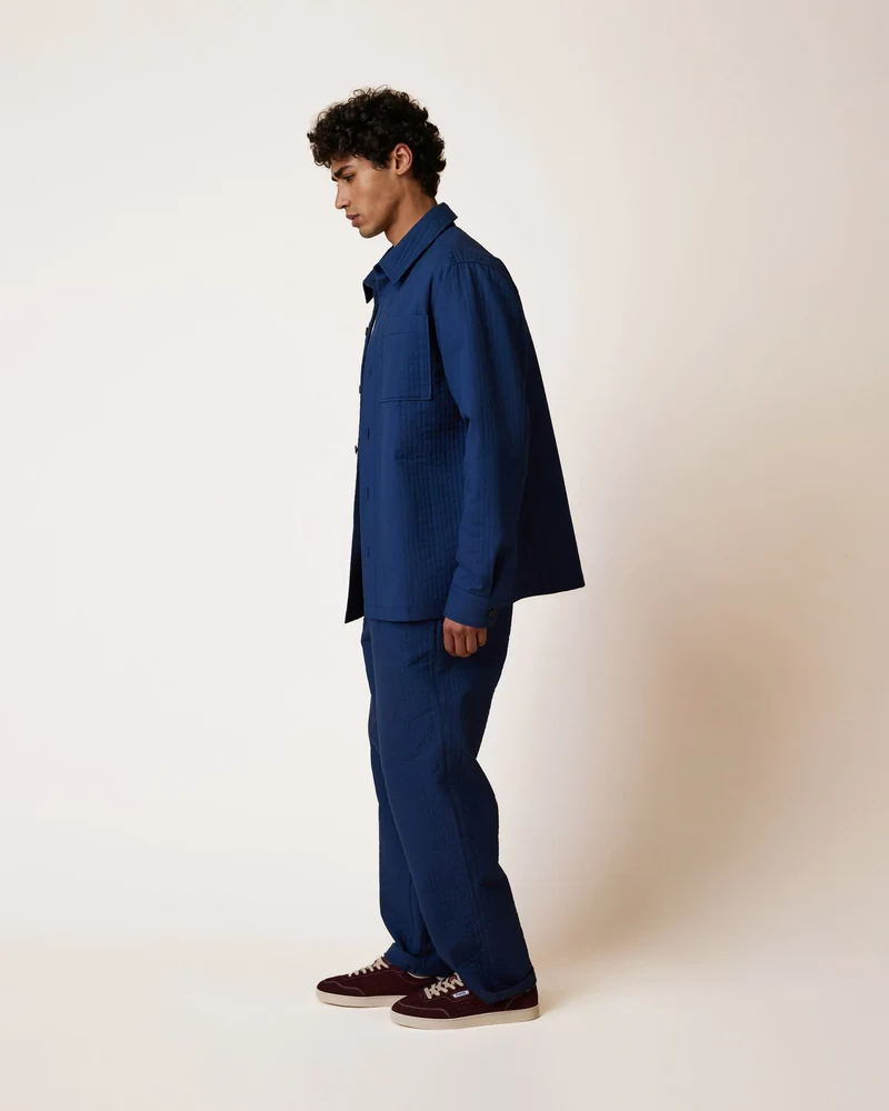 FAGUO Gastine Overshirt dark blue