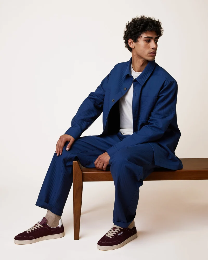 FAGUO Gastine Overshirt dark blue