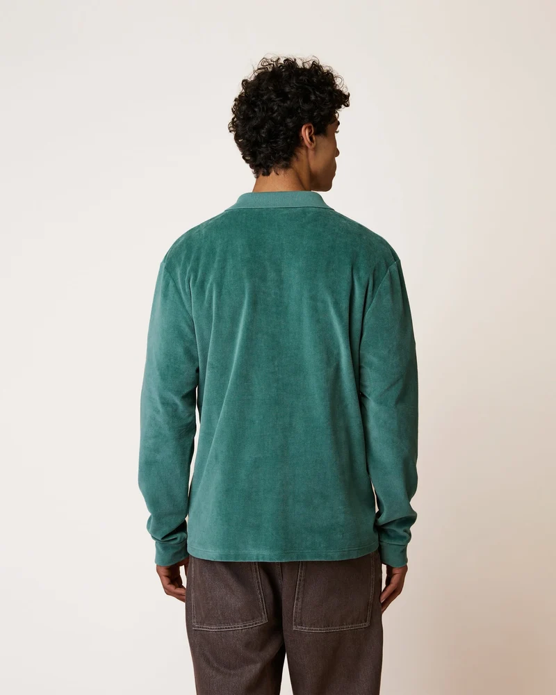 FAGUO Devois Poloshirt green grey