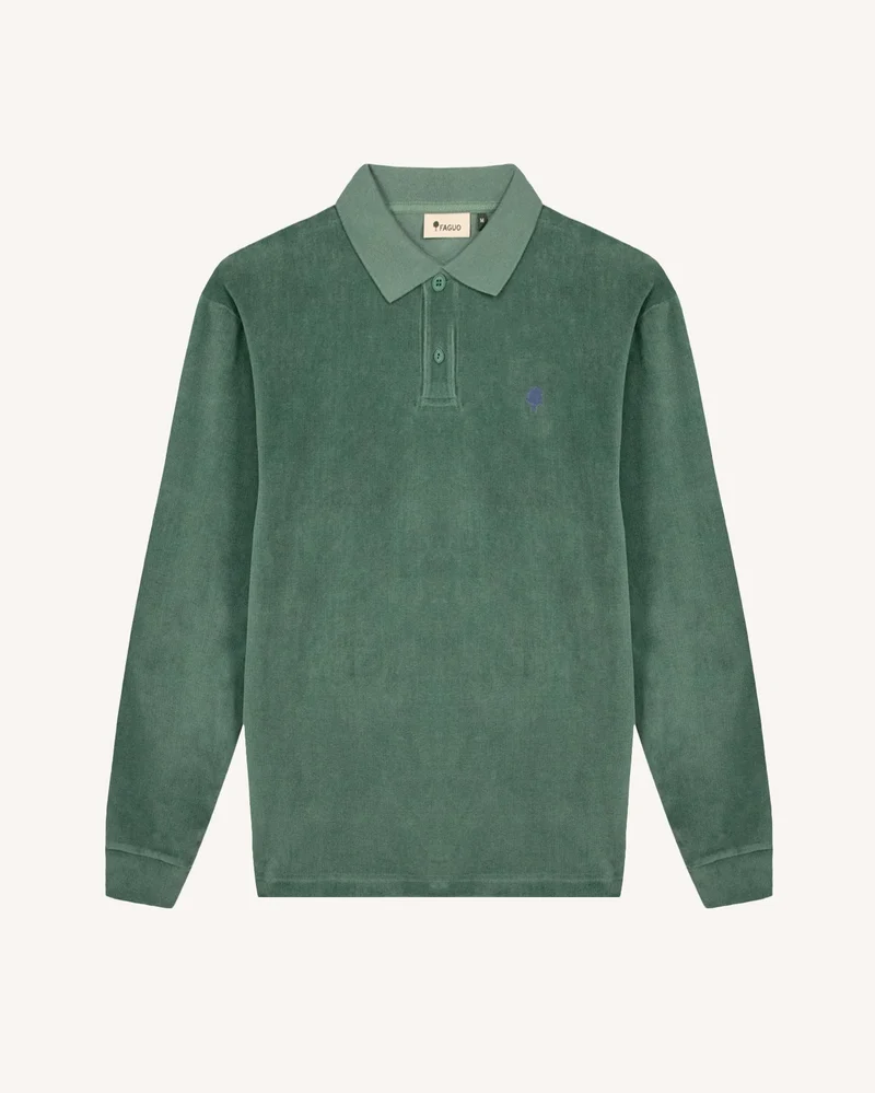 FAGUO Devois Poloshirt green grey