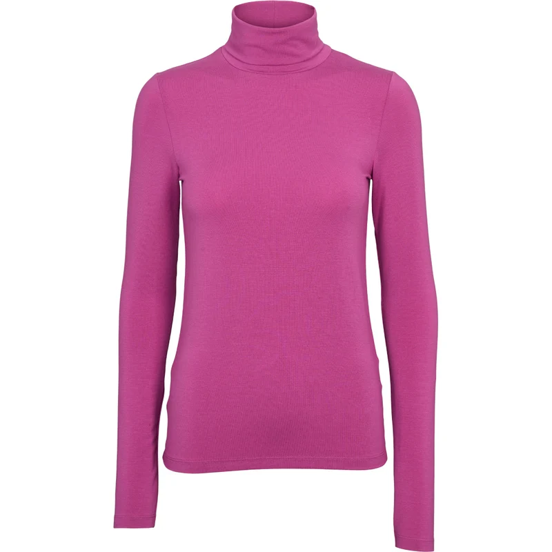 BASIC APPAREL Joline T-Neck purple orchid
