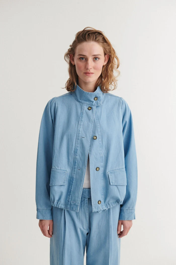 BASIC APPAREL Cody Jacket light wash