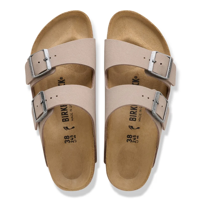 BIRKENSTOCK Arizona Birkibuc Unisex (normal) gray taupe