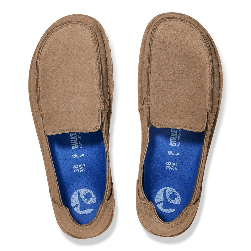 BIRKENSTOCK Utti Suede Leather Unisex (normal) gray taupe