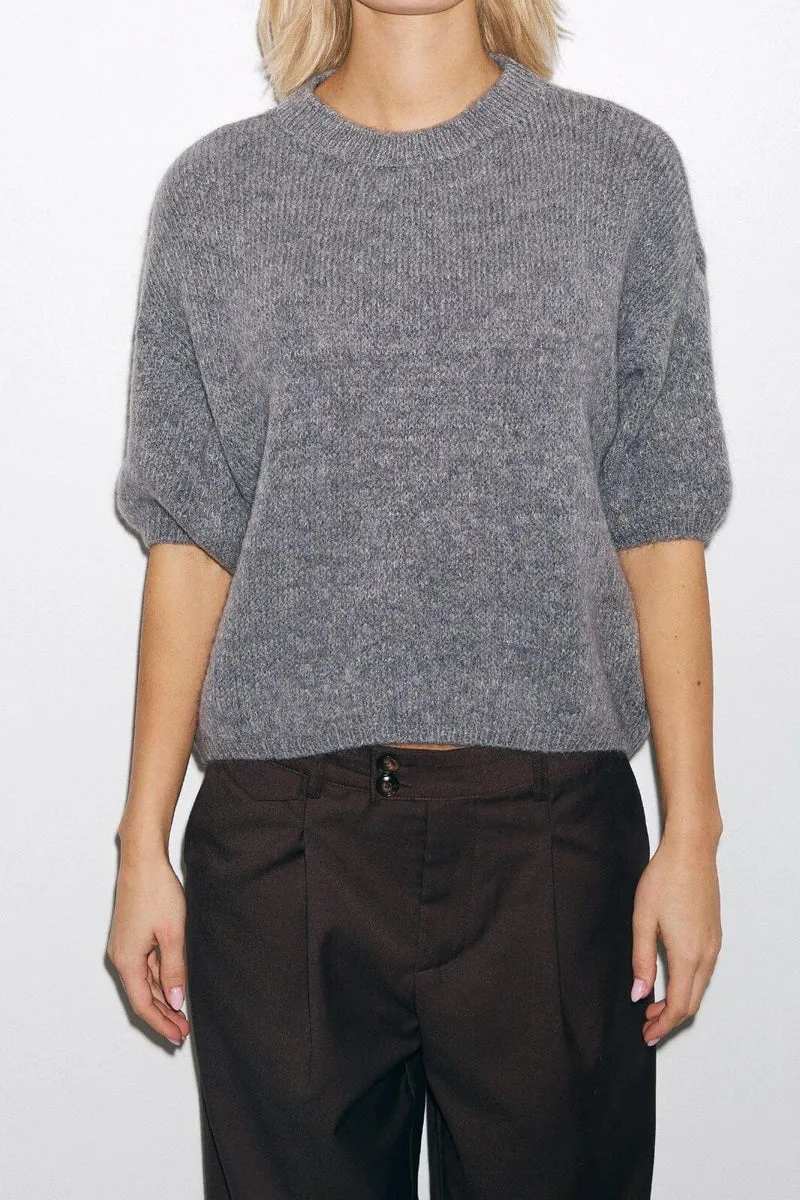 Noella - Mimi Knit Jumper - 218 Grey