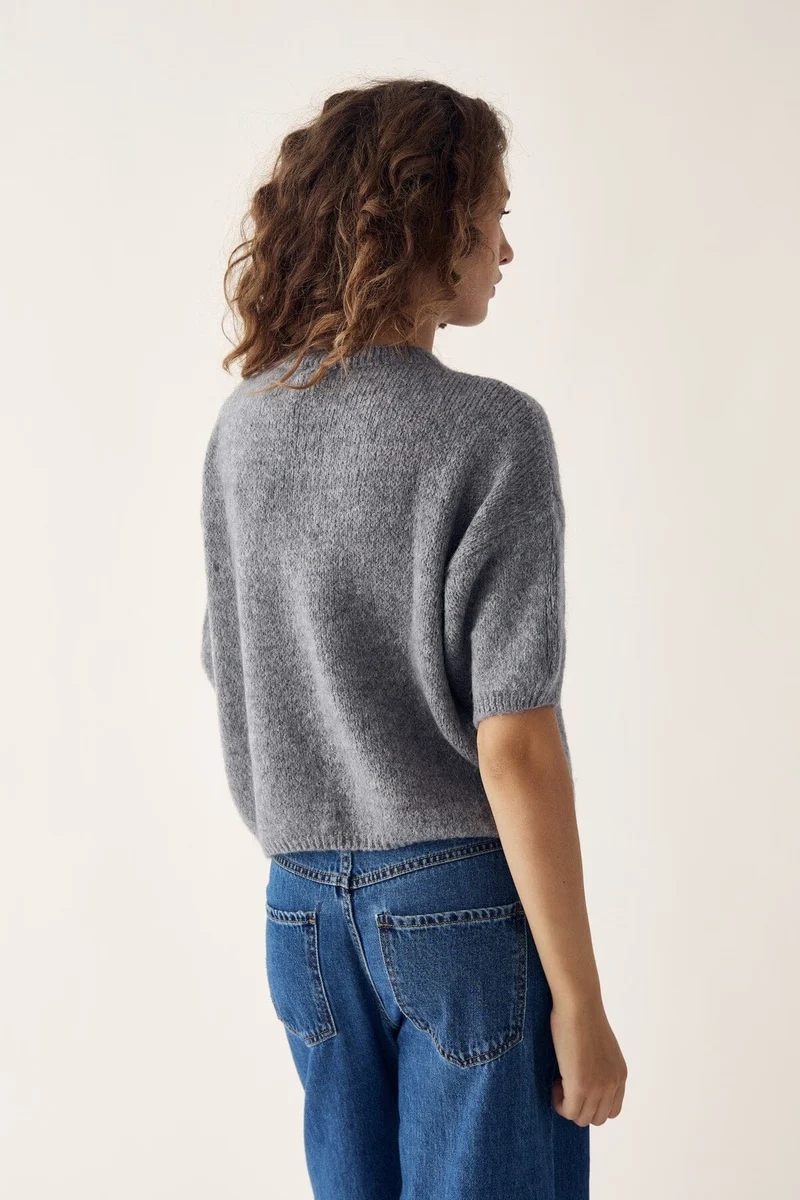 Noella - Mimi Knit Jumper - 218 Grey
