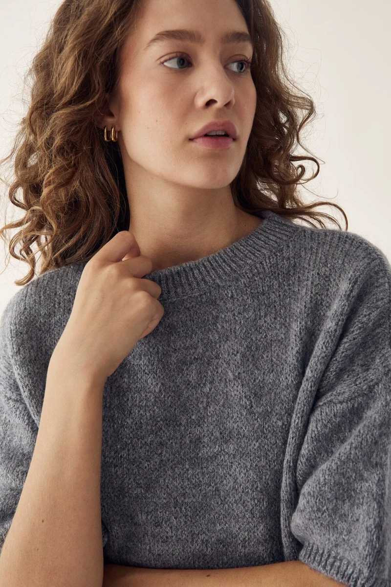 Noella - Mimi Knit Jumper - 218 Grey