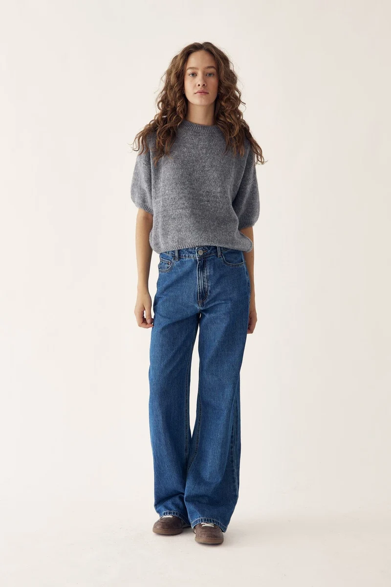 Noella - Mimi Knit Jumper - 218 Grey