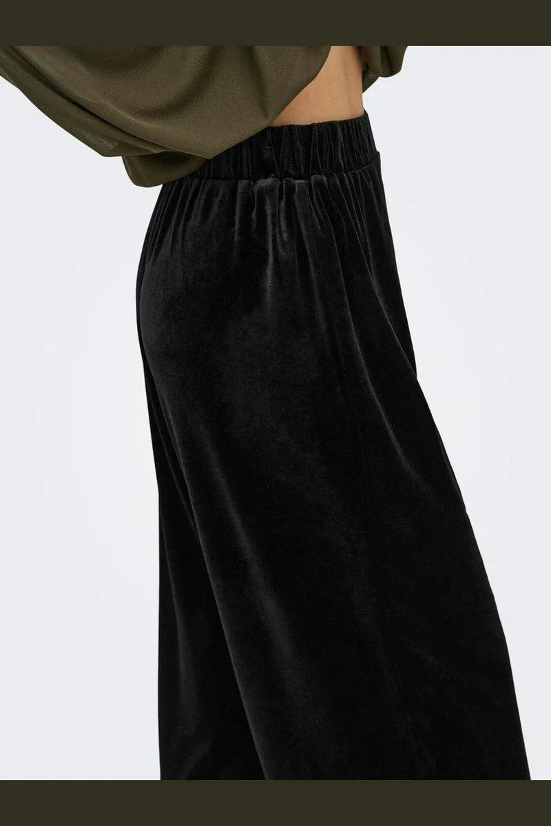 JDY - Jdyvalerie Velvet Lace Pant - 5121633 Black