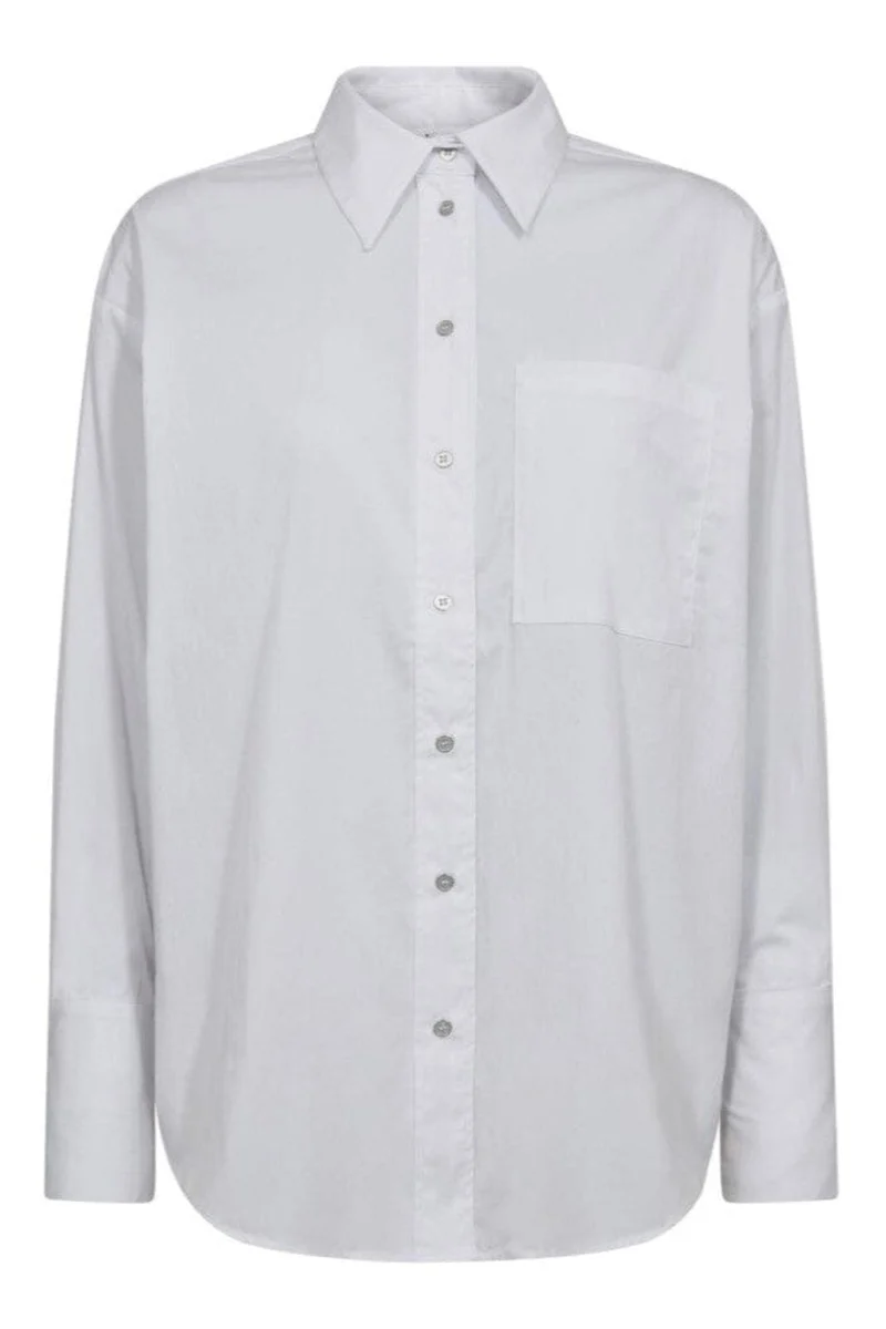 Co´Couture - Poppycc Cuff Shirt 35928 - 23 - Pale Blue