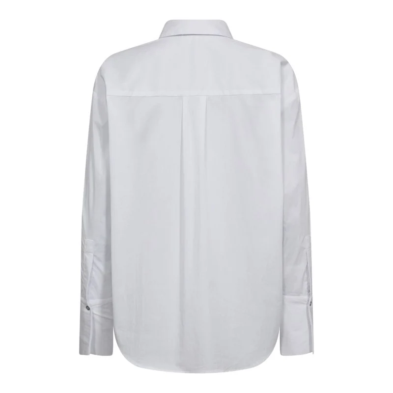 Co´Couture - Poppycc Cuff Shirt 35928 - 23 - Pale Blue