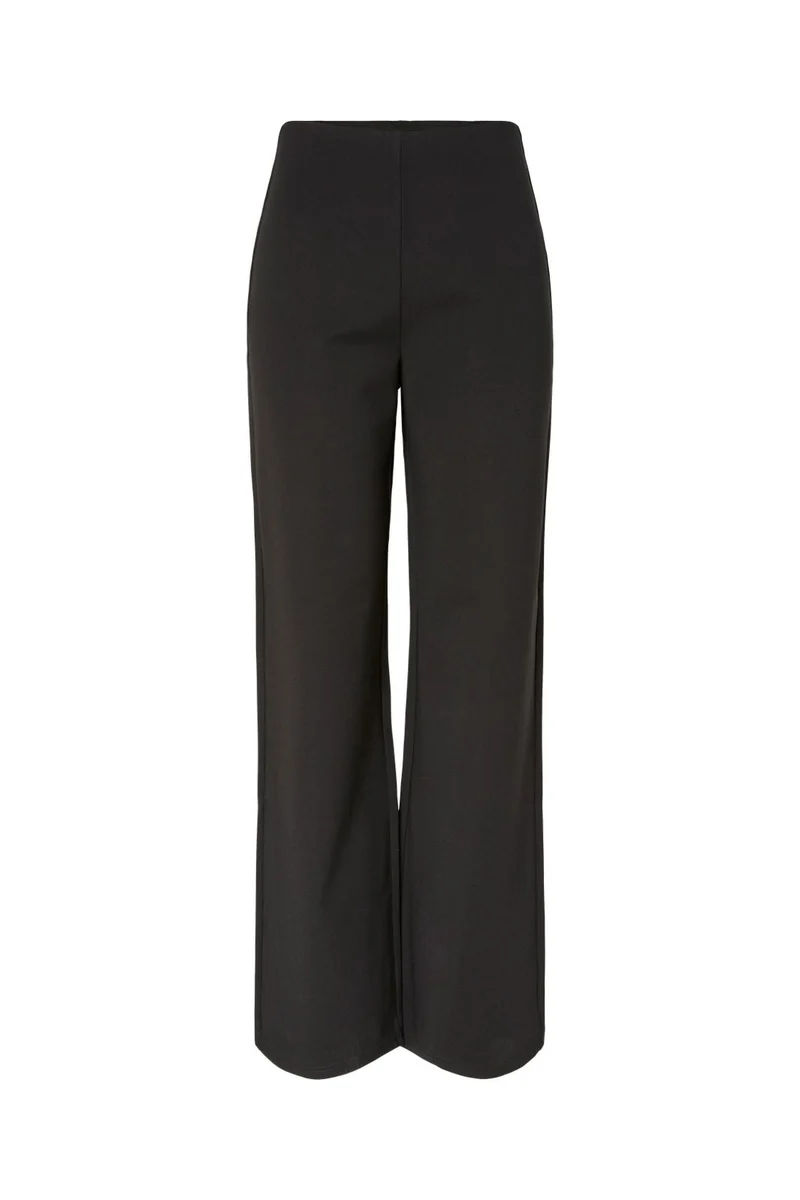 Pieces - Pcgunhild Wide Pants - 4984204 Black