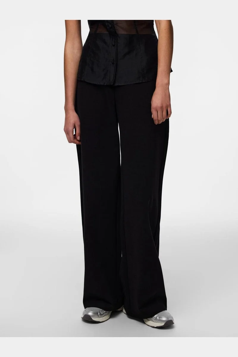 Pieces - Pcgunhild Wide Pants - 4984204 Black