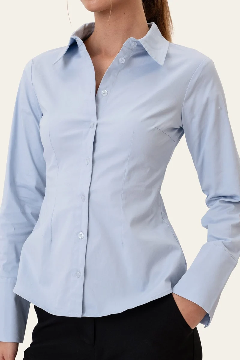 BYIC - Siljeic Shirt A25127 - Light Blue