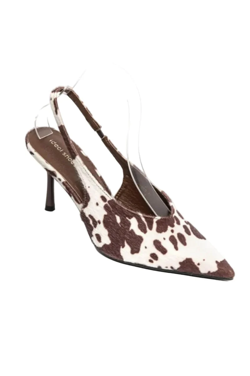 Bloom - Begonia Stiletto - Cow Print