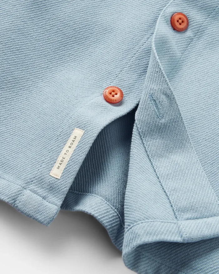 PASSENGER Island Twill Shirt faded denim