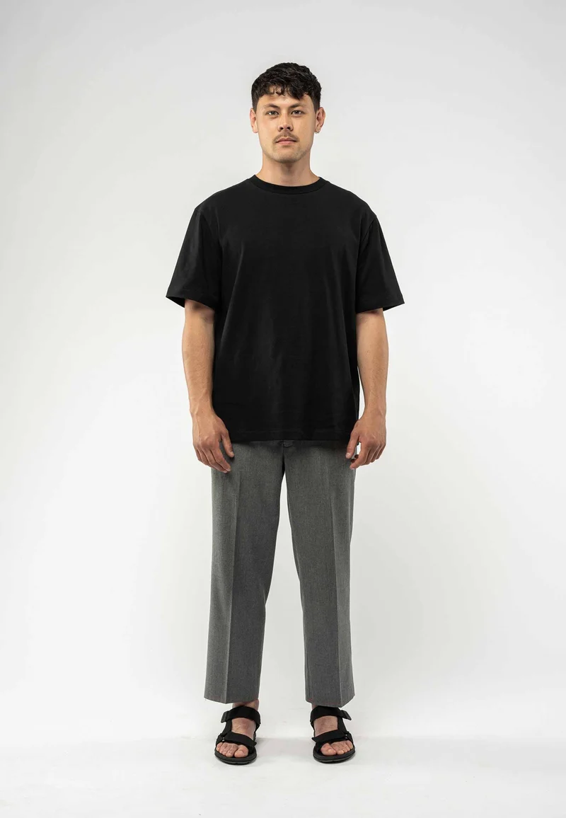 MELAWEAR Oversized T-Shirt Heavy Bhajan schwarz