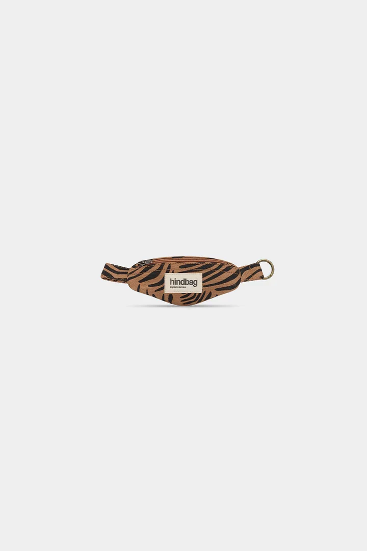 HINDBAG Porte-Clés Côme tigre cannelle