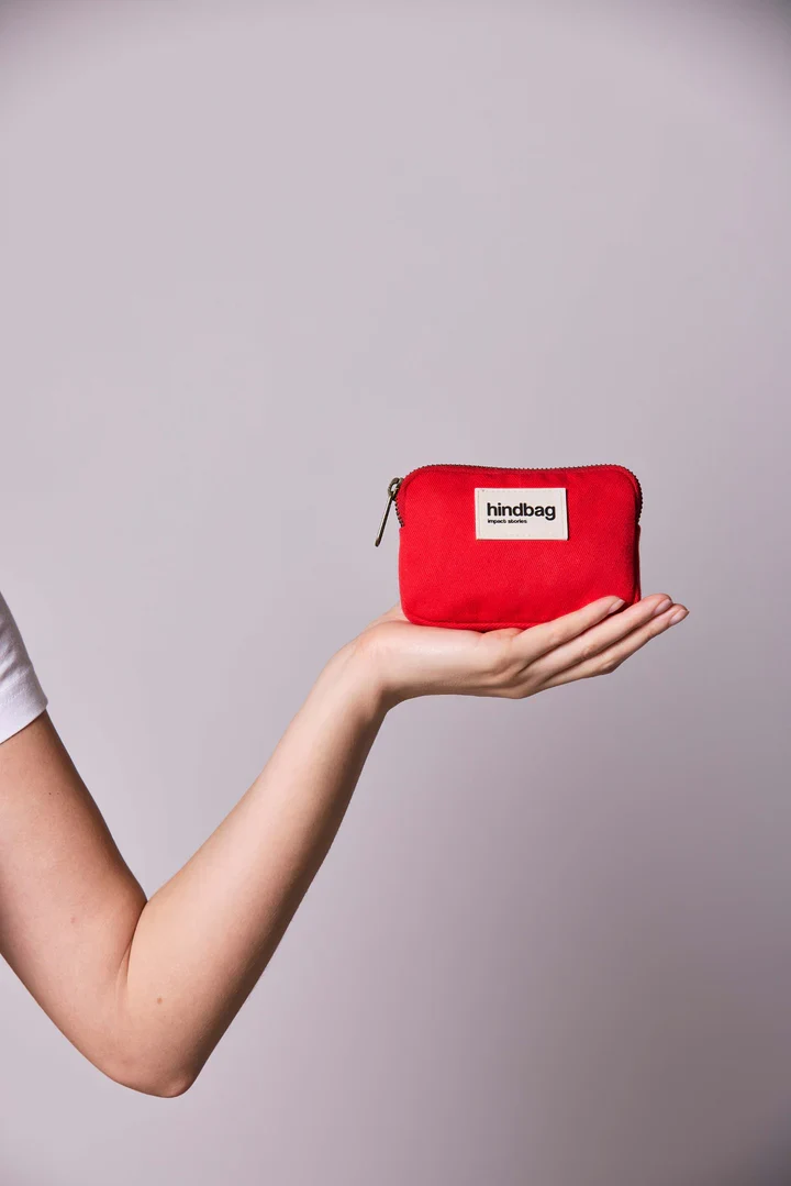 HINDBAG Lili coeur carmin