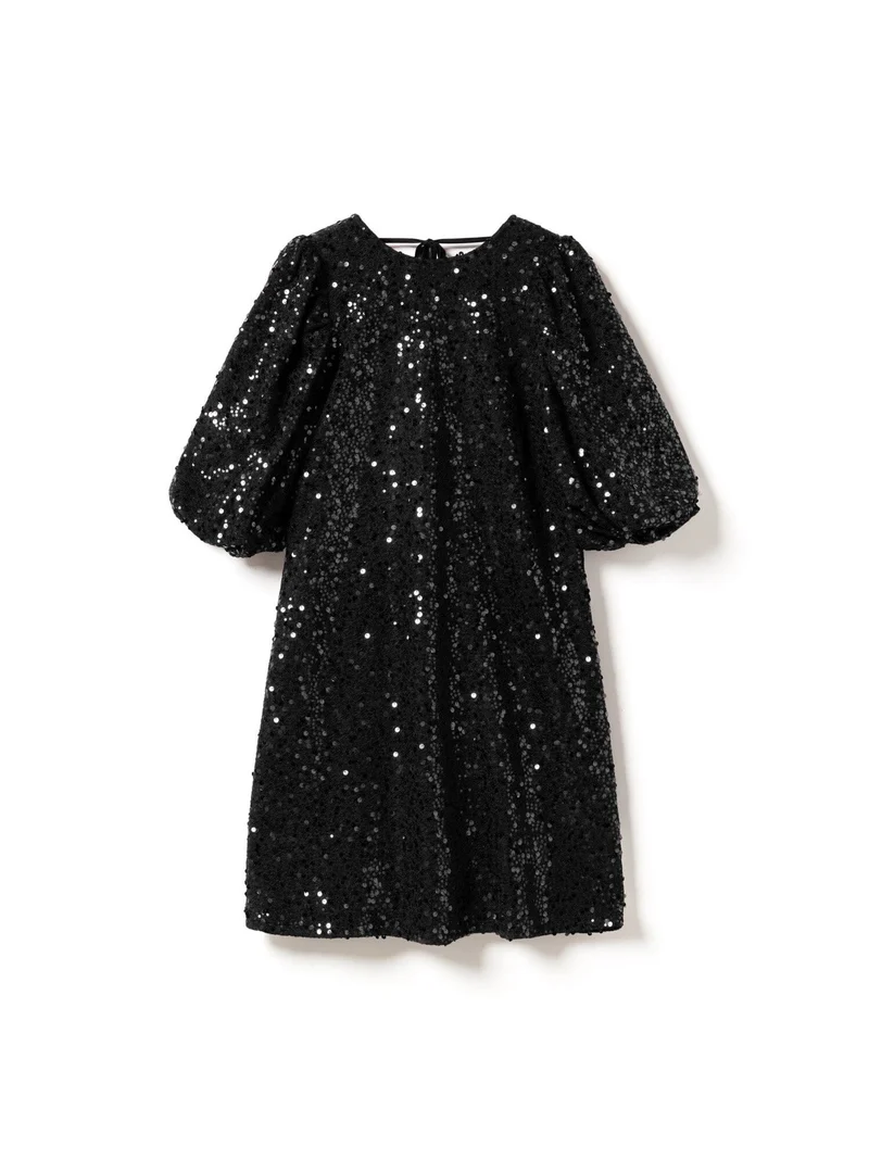 Noella - Pastis Short Dress - 004 Black