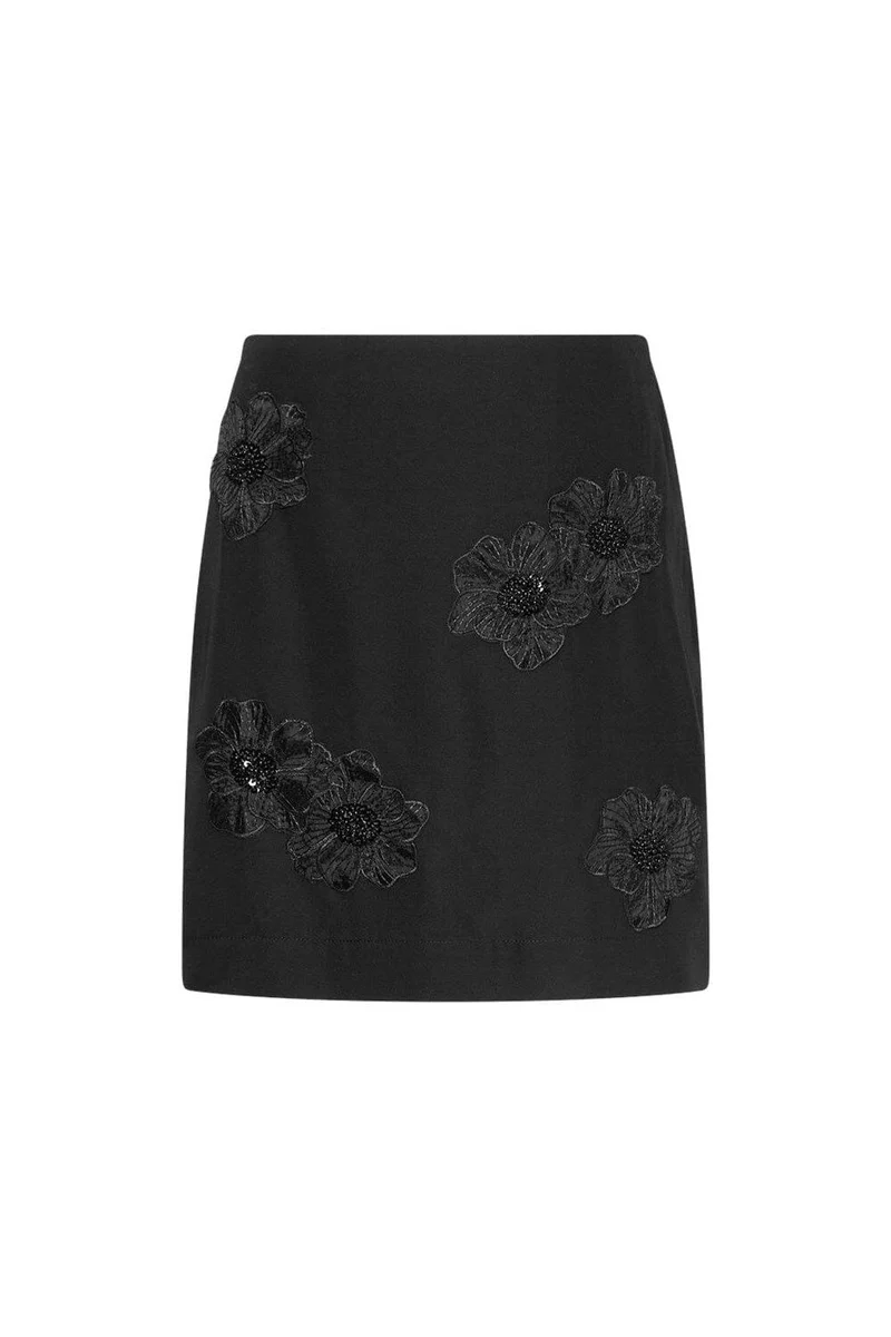 MSCH Copenhagen - Mschjemila Skirt Emb 19472 - Black